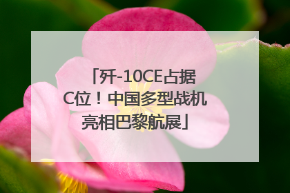 歼-10CE占据C位！中国多型战机亮相巴黎航展